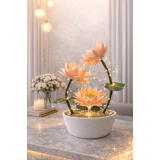 Фонтан - світильник "Лотос гармонії"